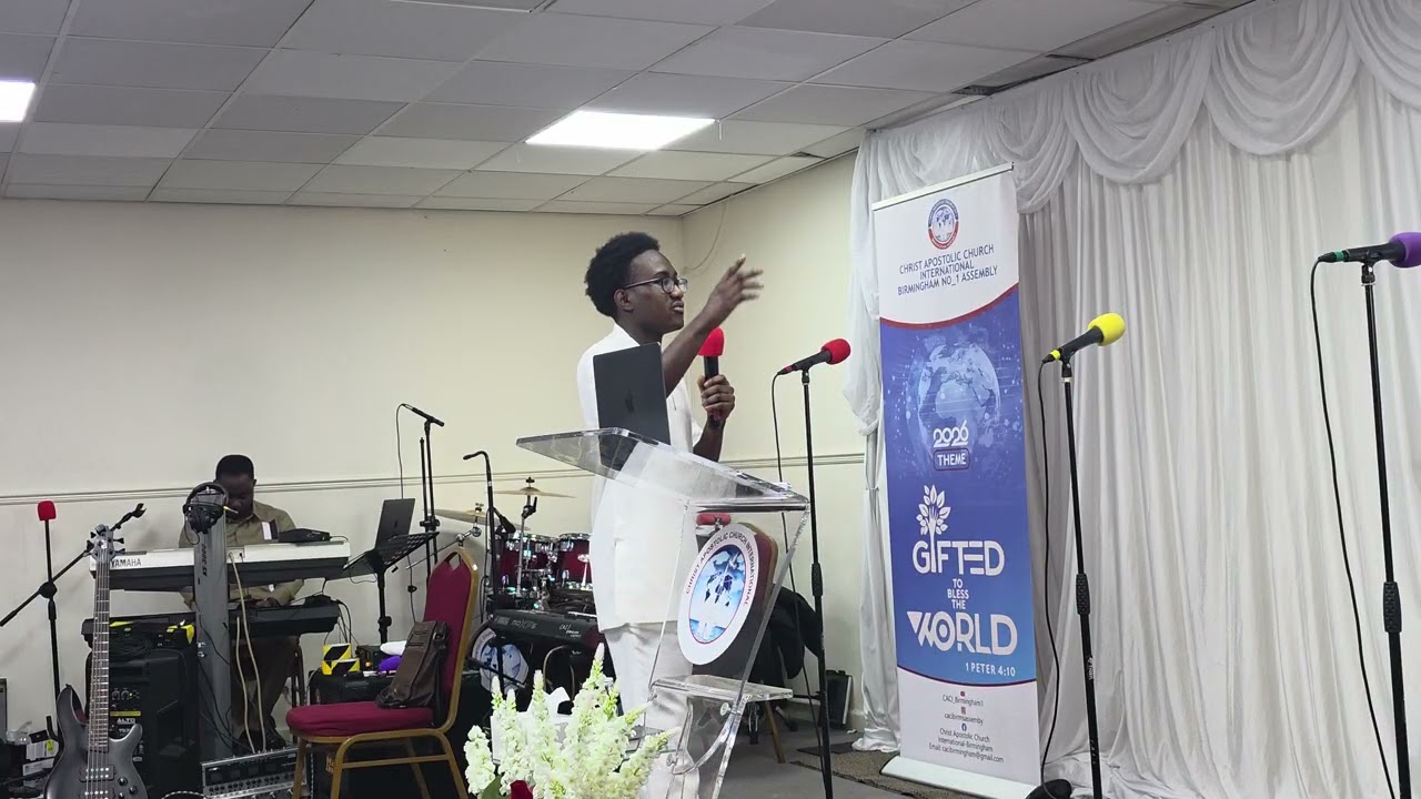 Sermon - Bro. Godfred - Gifted to blessbthe World // Anim's Week  // 