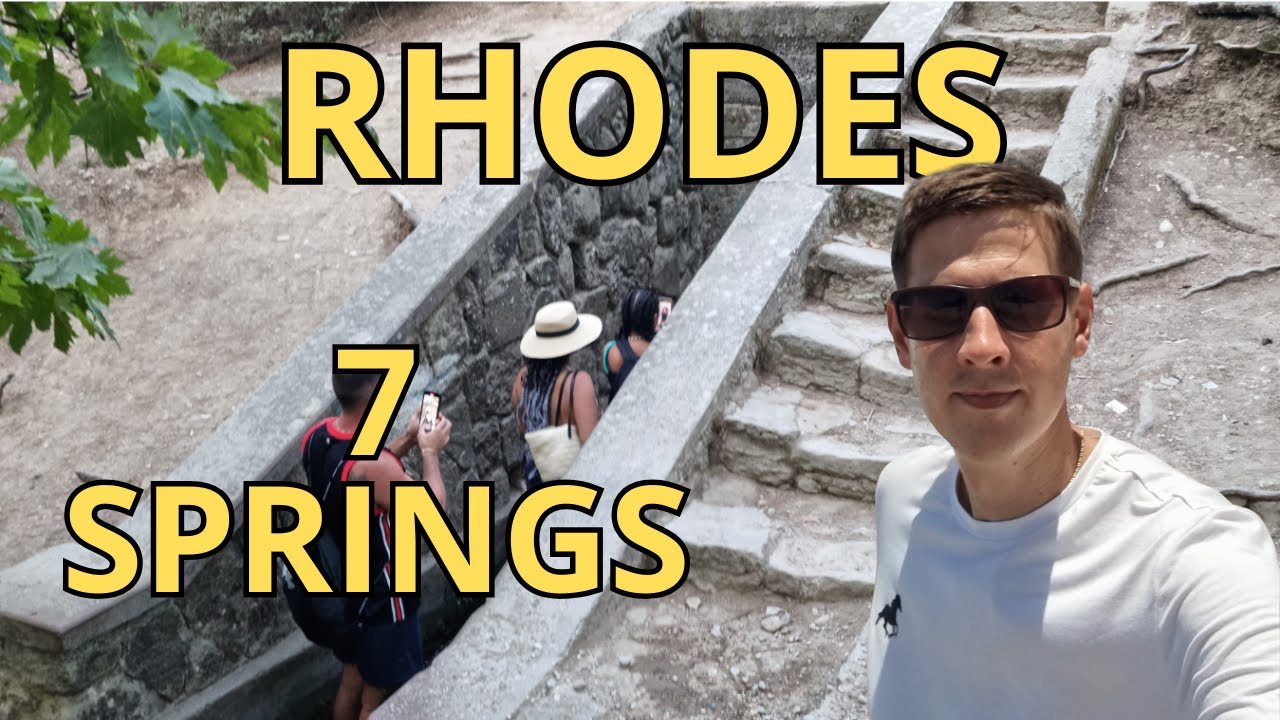 Rhodes Greece — Epta Piges (Seven Springs) | 7 Springs Nature Walk