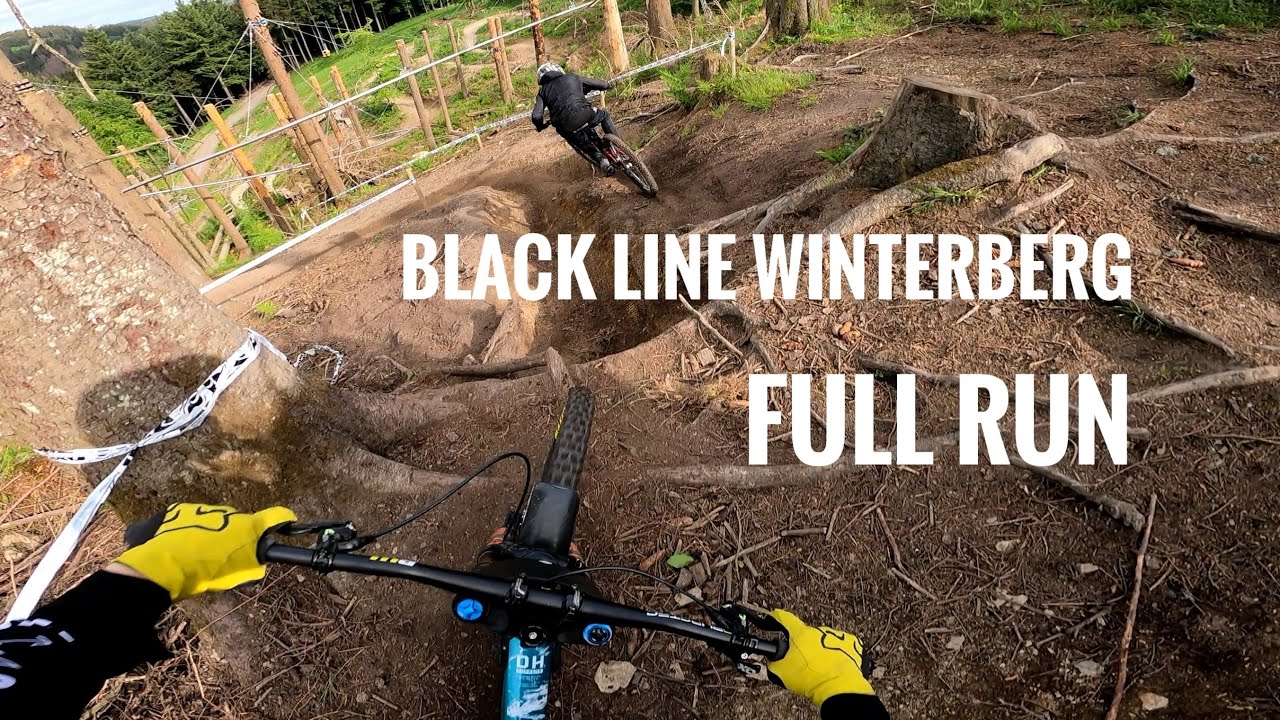 Bikepark Winterberg Black Line 2022 I Full run followcam I Loamy Downhill action I Kimi Jarisch