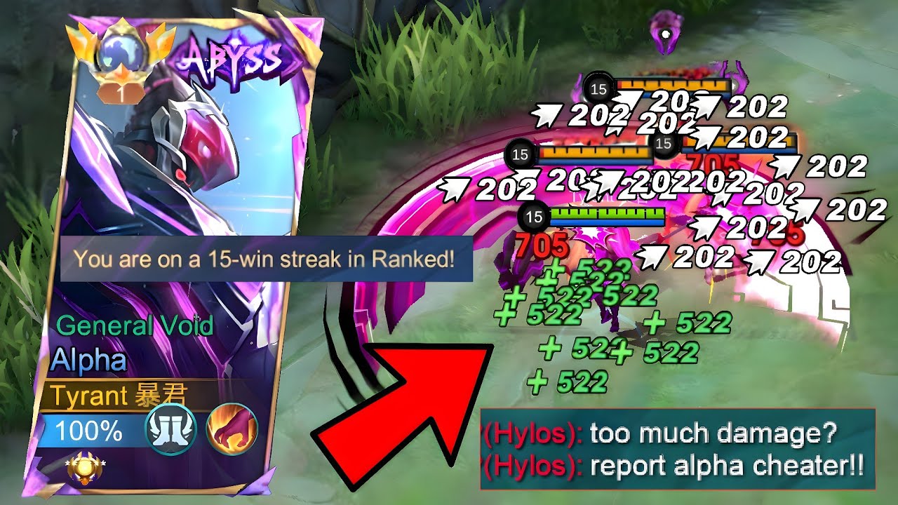 ALPHA NEW HIGH RANK BUILD AND EMBLEM 2024!! (auto winstreak🔥)