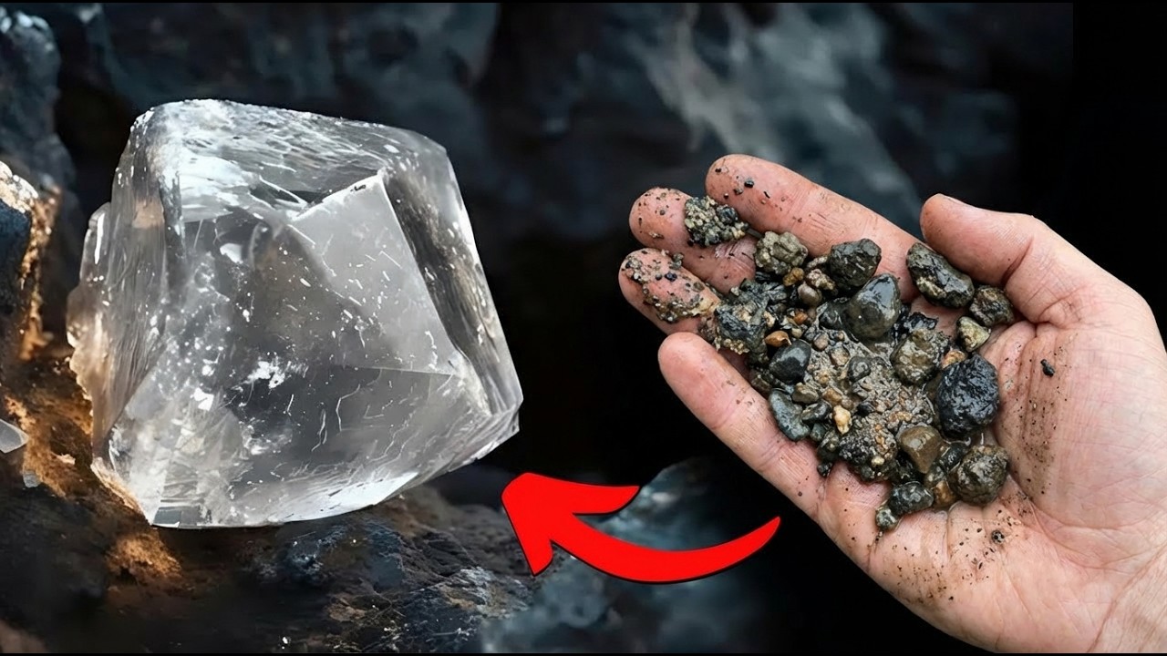 Shocking: What Raw Diamonds Actually Look Like in Nature
