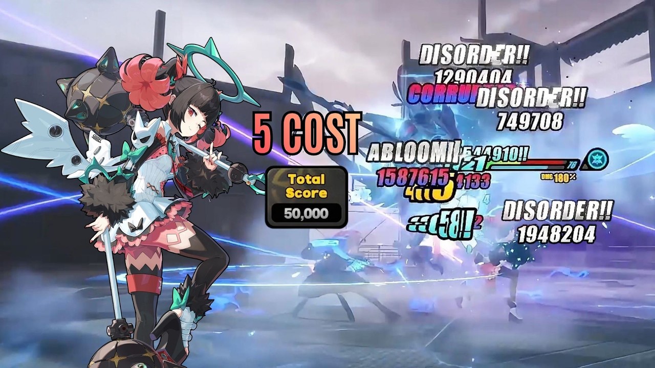 5 Cost M0W1 Miyabi Nangong Yu M0W0 Yuzuha 50K Shiyu Defense 5 room 2 | ZZZ Zenless Zone Zero 2.7