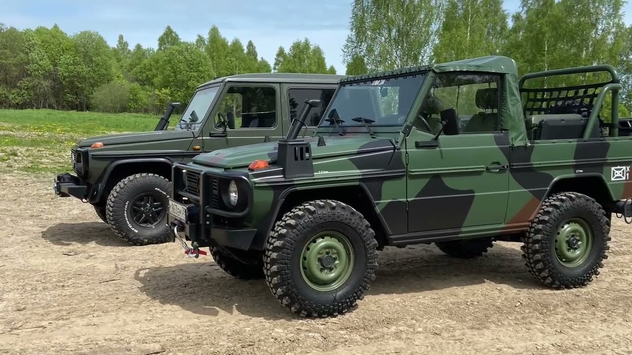 Рейд выходного дня на Гелендвагенах w460 и w461 (g-class off-road).