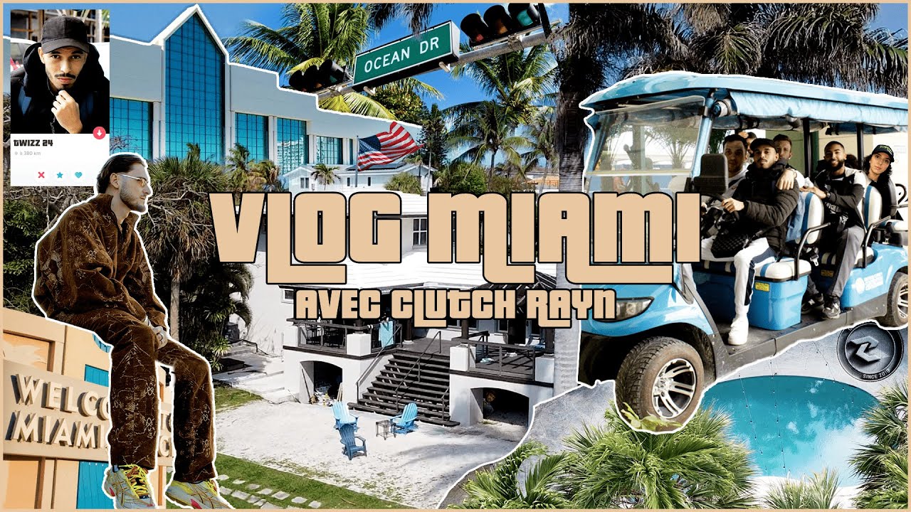 VLOG MIAMI - ft. CLUTCH RAYN, LA MEILLEURE ÉQUIPE FRANÇAISE SUR COD