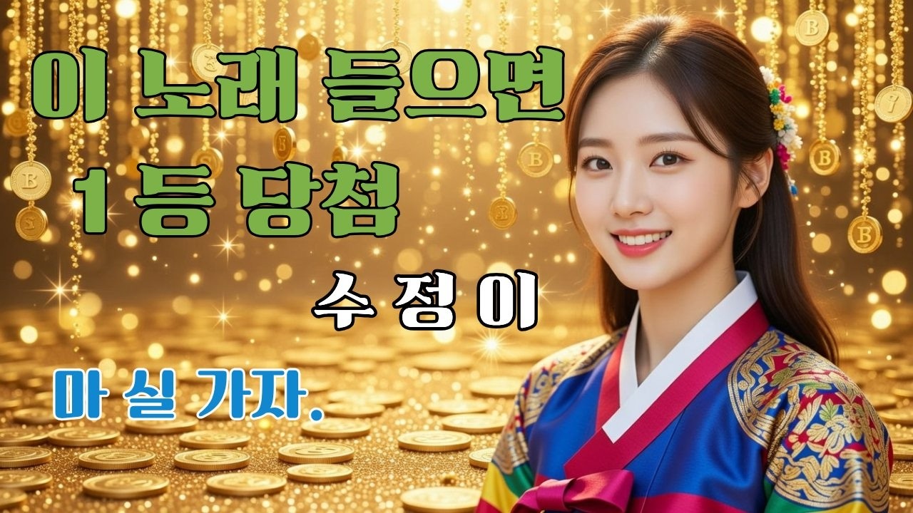 로또 1등 당첨 기원! 수정이가 부르는 행운의 노래 '로또 대박이야' (MV)                  (리메이크 곡)