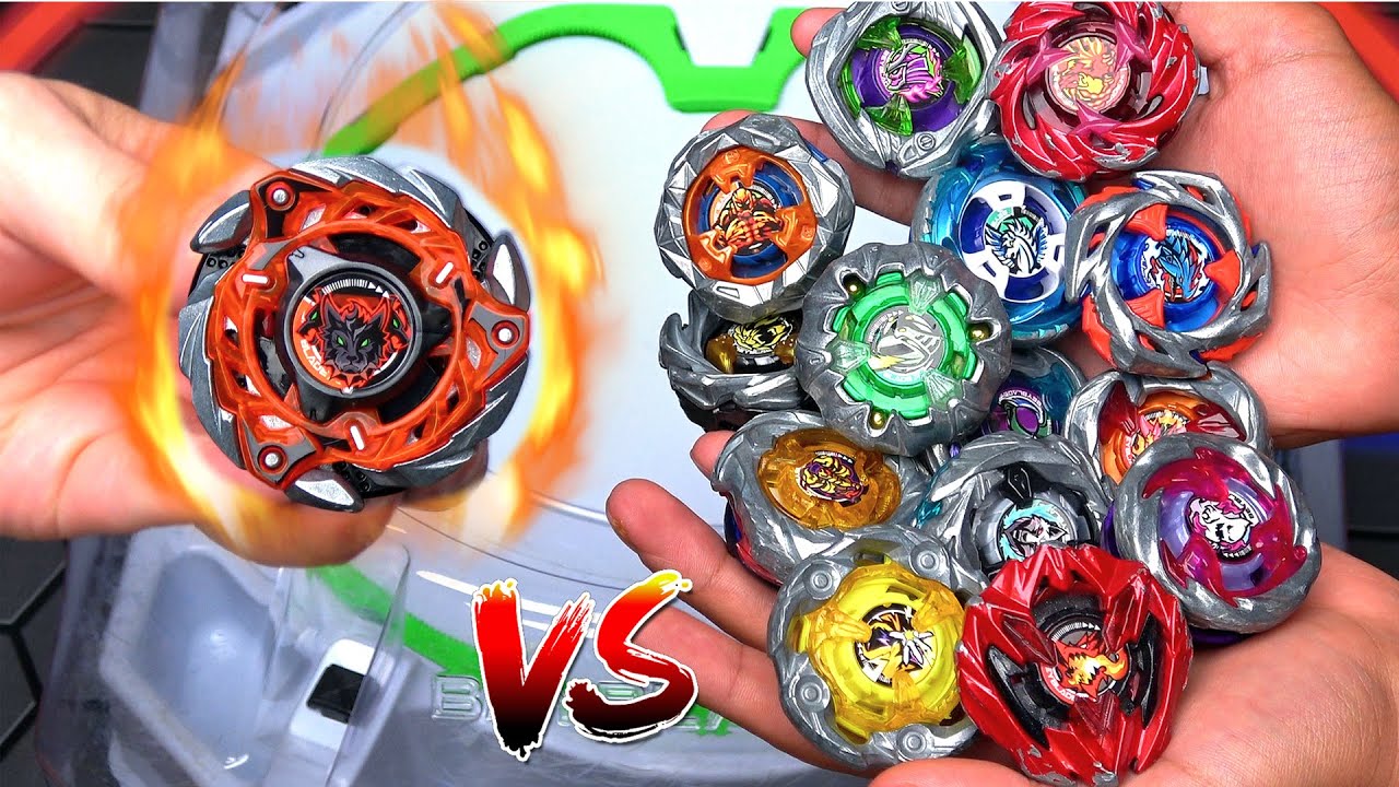 CERBERUS FLAME vs ALL UX BEYS Beyblade X Battle