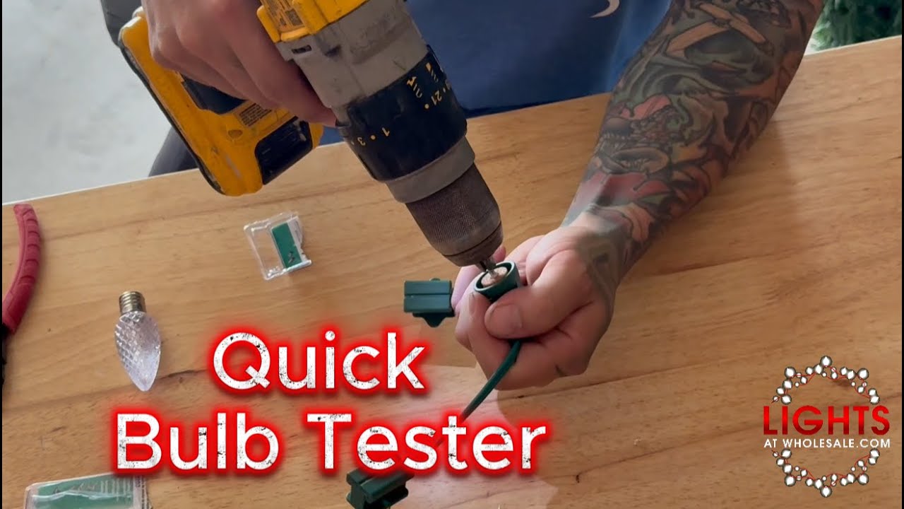 How to Build a DIY Bulb Tester for Christmas Light Installs