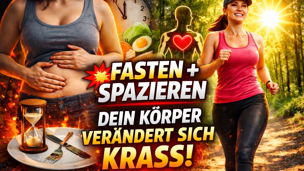 💥 Fasten & Spazieren: Dein Körper verändert sich krass!