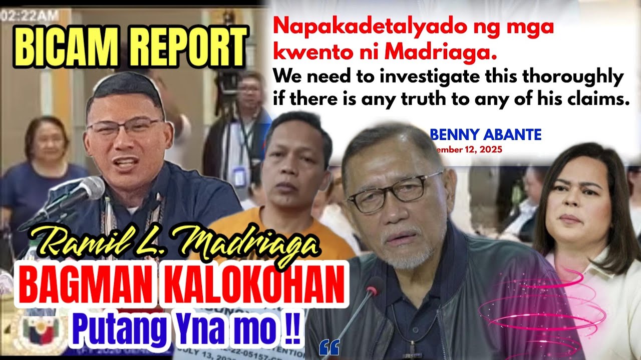 Huli ka Ngayon!! Ronald Cardema hinubaran si Ramil L. Madriaga. Panoorin!!