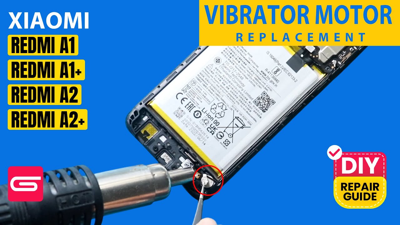 Xiaomi Redmi A1 | A2 Vibrator Motor Replacement - A1+ | A2+