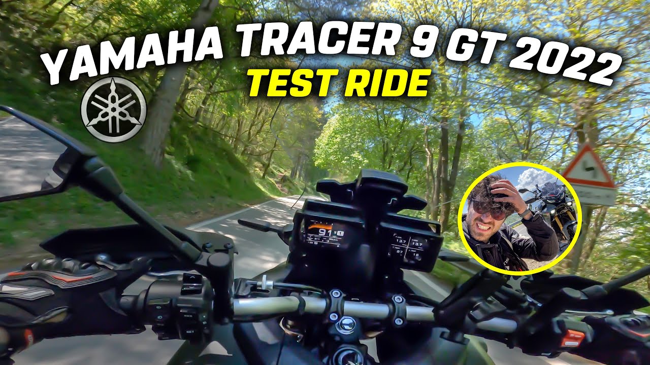 TOURING MA SEMBRA UN MOTARD! YAMAHA TRACER 9 GT 2022 TEST RIDE