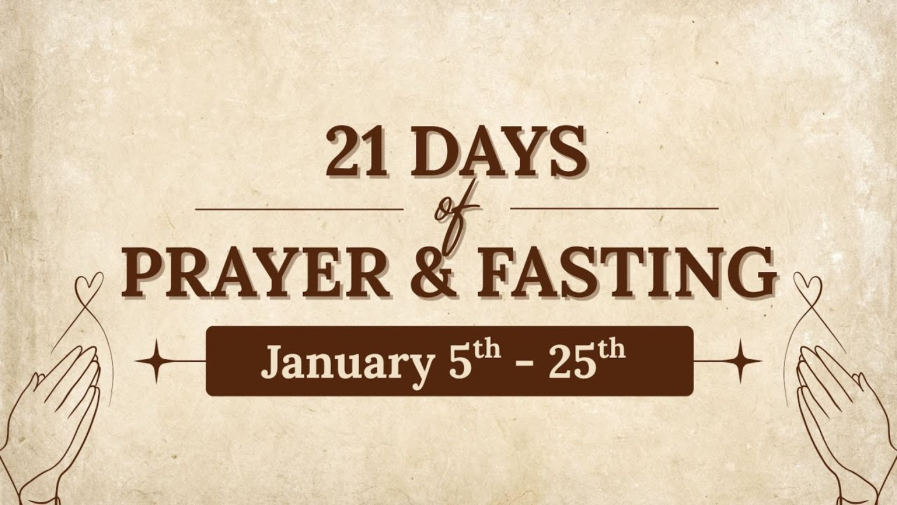 "The Spiritual Discipline of Fasting" 1-4-2026