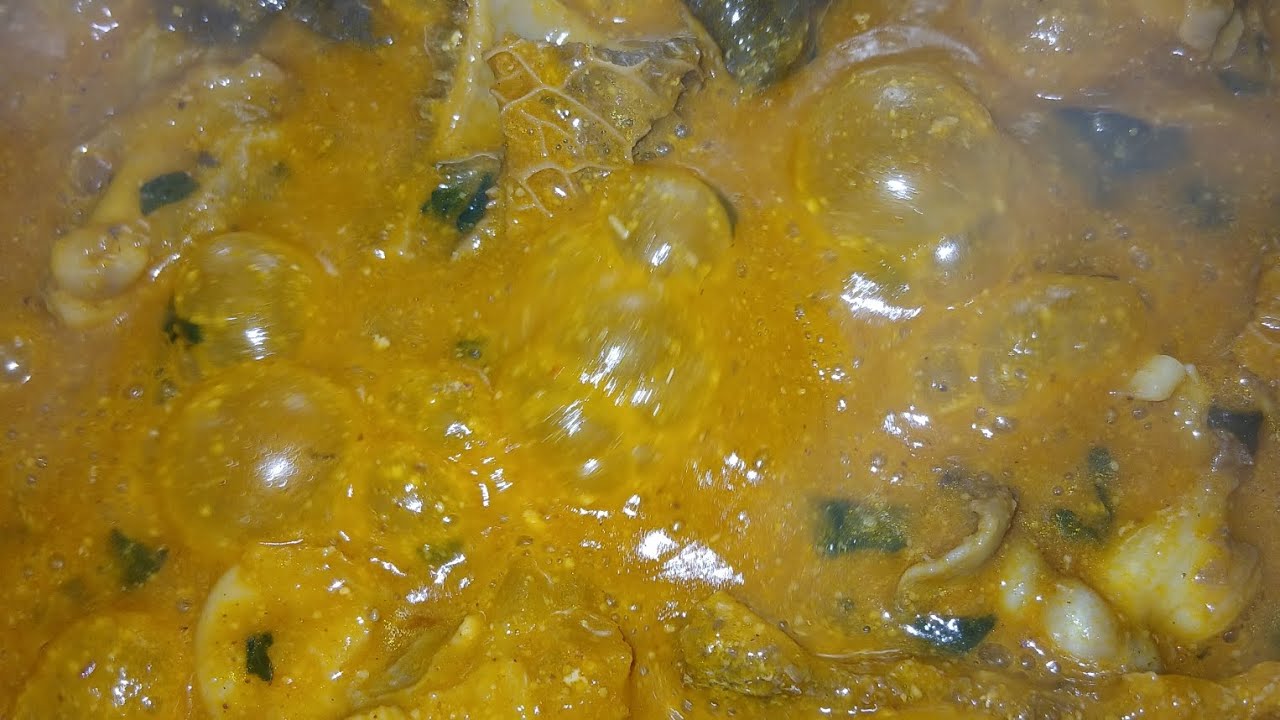 THE EASY WAY TO MAKE THE BEST NIGERIA OGBONO SOUP #nigeriafood 