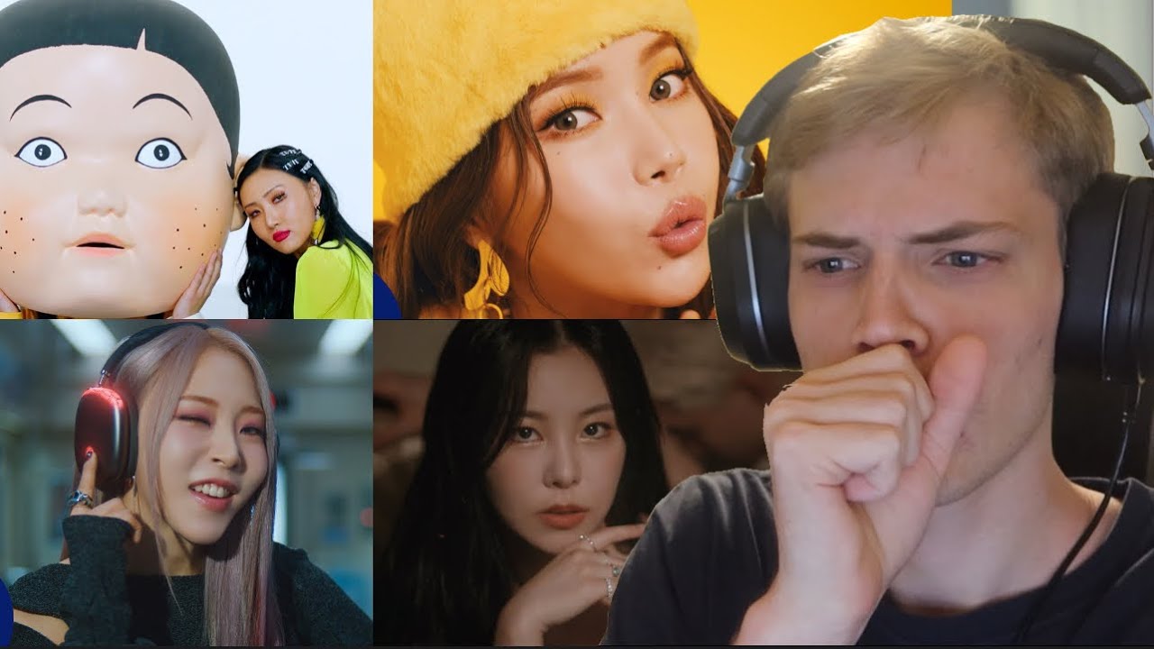 Reacting to EVERY Mamamoo Solo!! Hwasa, Solar, Moon Byul, and Whee In | MV REACTIONS