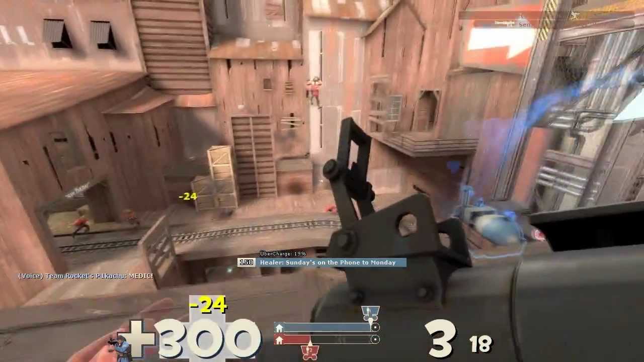 Late Night: TF2 [Live Commentary] Gunboat Hightower