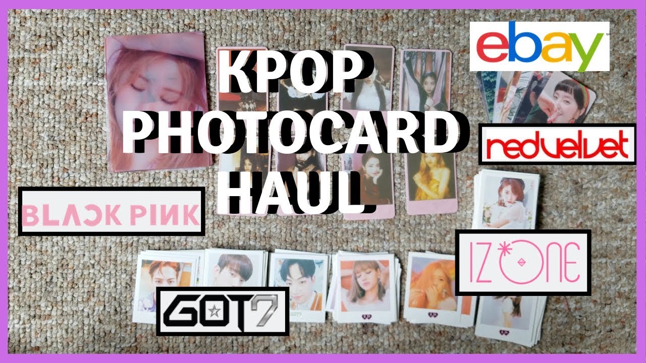 I bought FAKE KPOP PHOTOCARDS on EBAY so you don't have to (Album p.c / polaroid /transparent)