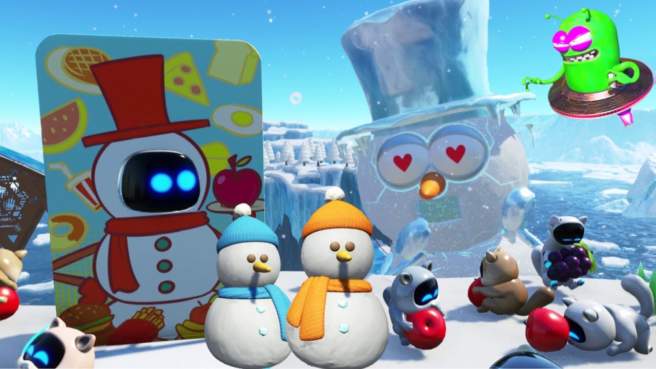 Space Bully Nebulax Invades ASTRO BOT's Christmas Party
