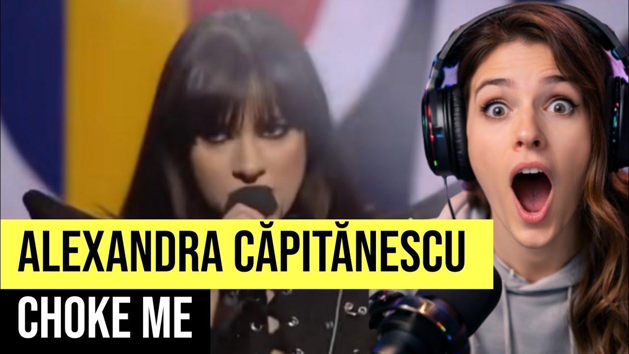 Alexandra Căpitănescu - Choke Me | Semifinalist Eurovision România 2026 REACTION