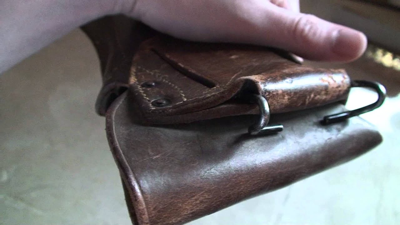{original ww2 m1911 holster, unblackened }