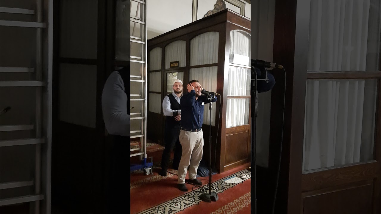 BURAK YILDIRIM VE EŞREF KIZILKAYA BURSA ULU CAMİİ YATSI EZANI