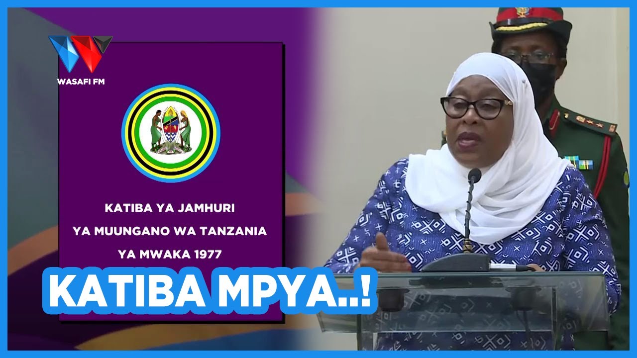 KAULI MPYA ya RAIS SAMIA Kuhusu KATIBA MPYA - 