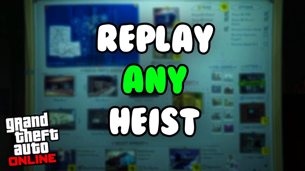 How to REPLAY Cayo Perico, Doomsday, Casino heist and Classic Heists in GTA 5 Online