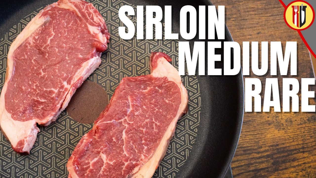 How to cook Sirloin Steak in the pan - Medium Rare