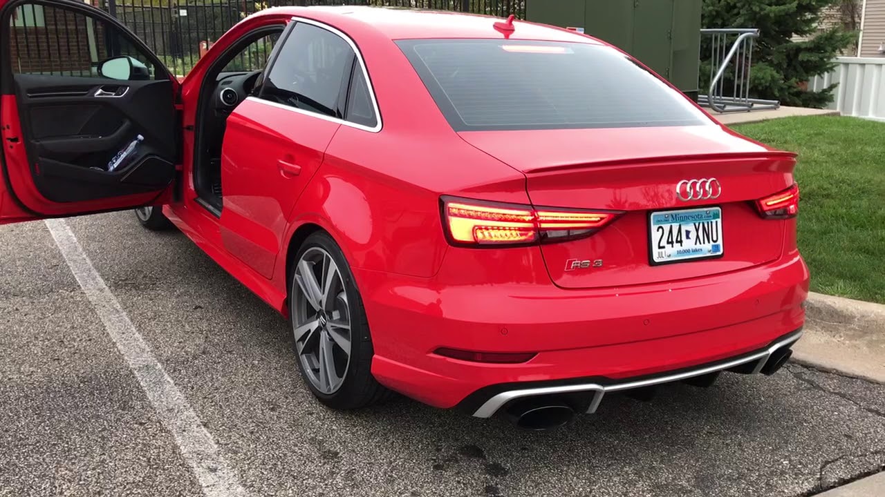 2018 rs3 iroz downpipe start