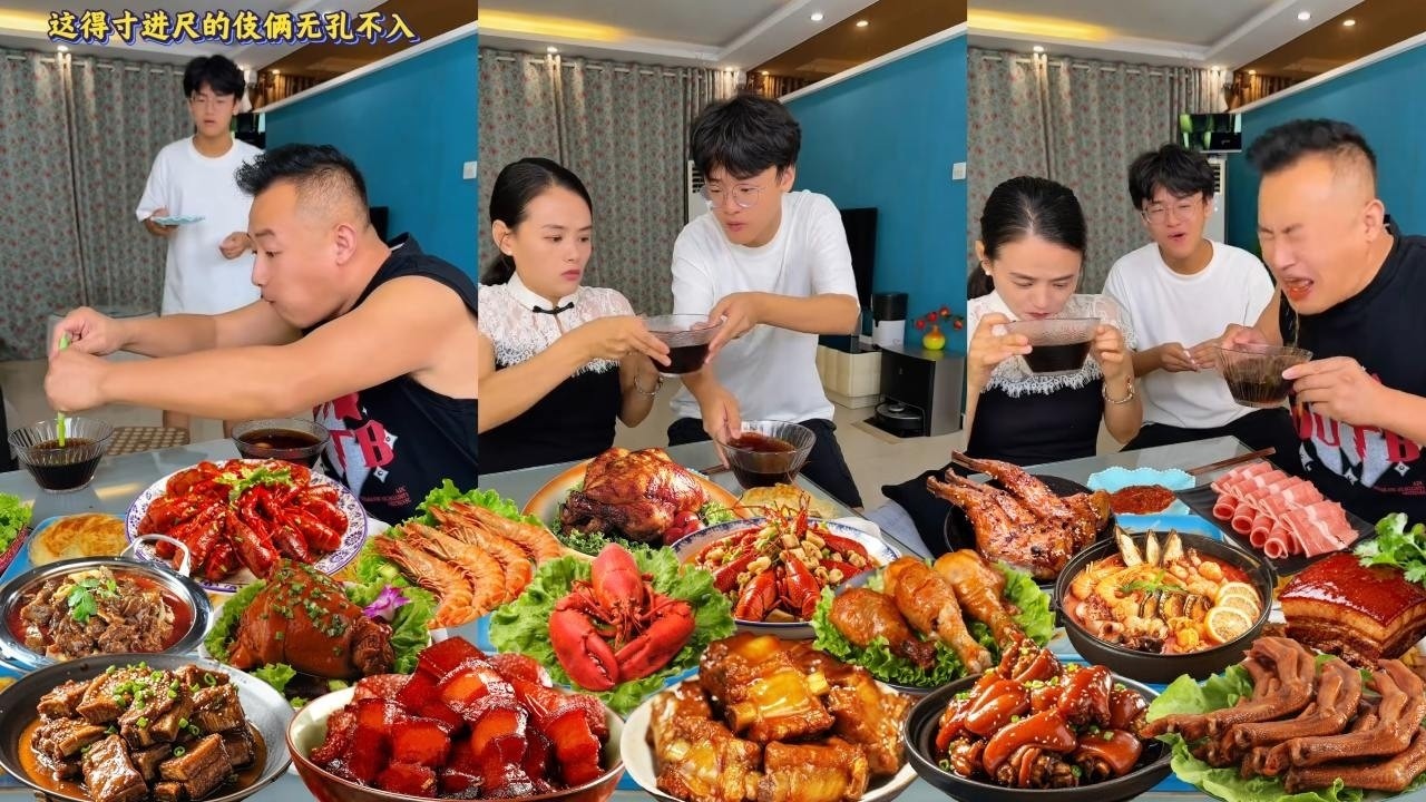 蠢老公在我汤里加料使坏，儿子眼疾手快换碗，结果他自作自受辣到泪崩！【香香和霍霍】