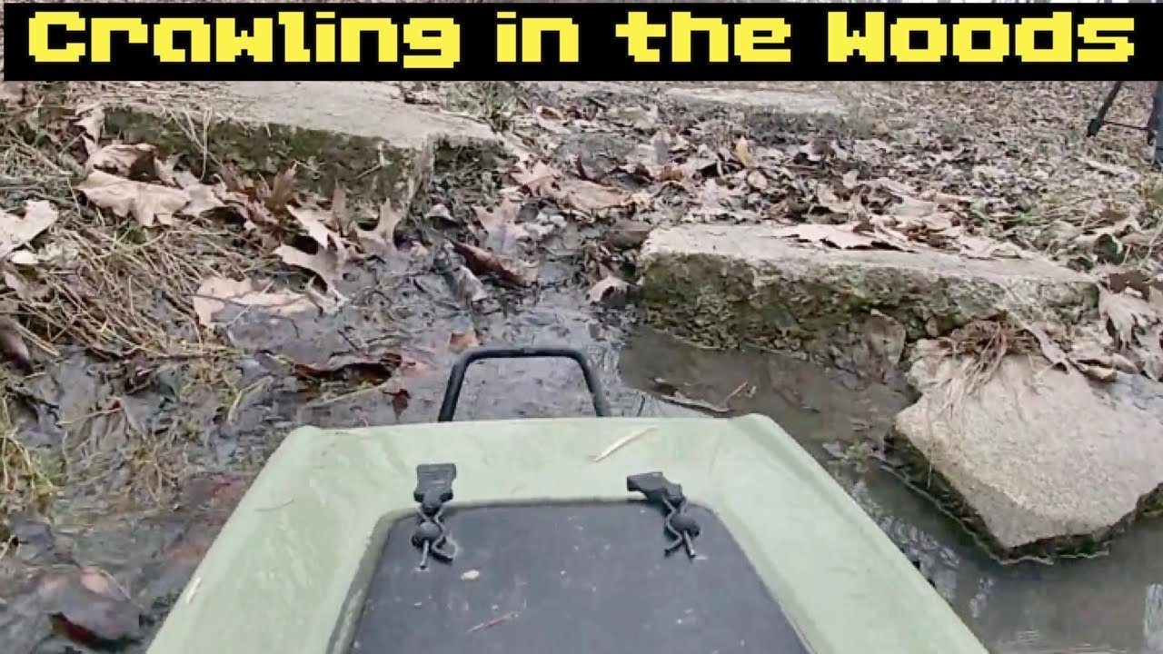 Axial Scx10 ii Deadbolt RC Crawler Crawling in the Woods