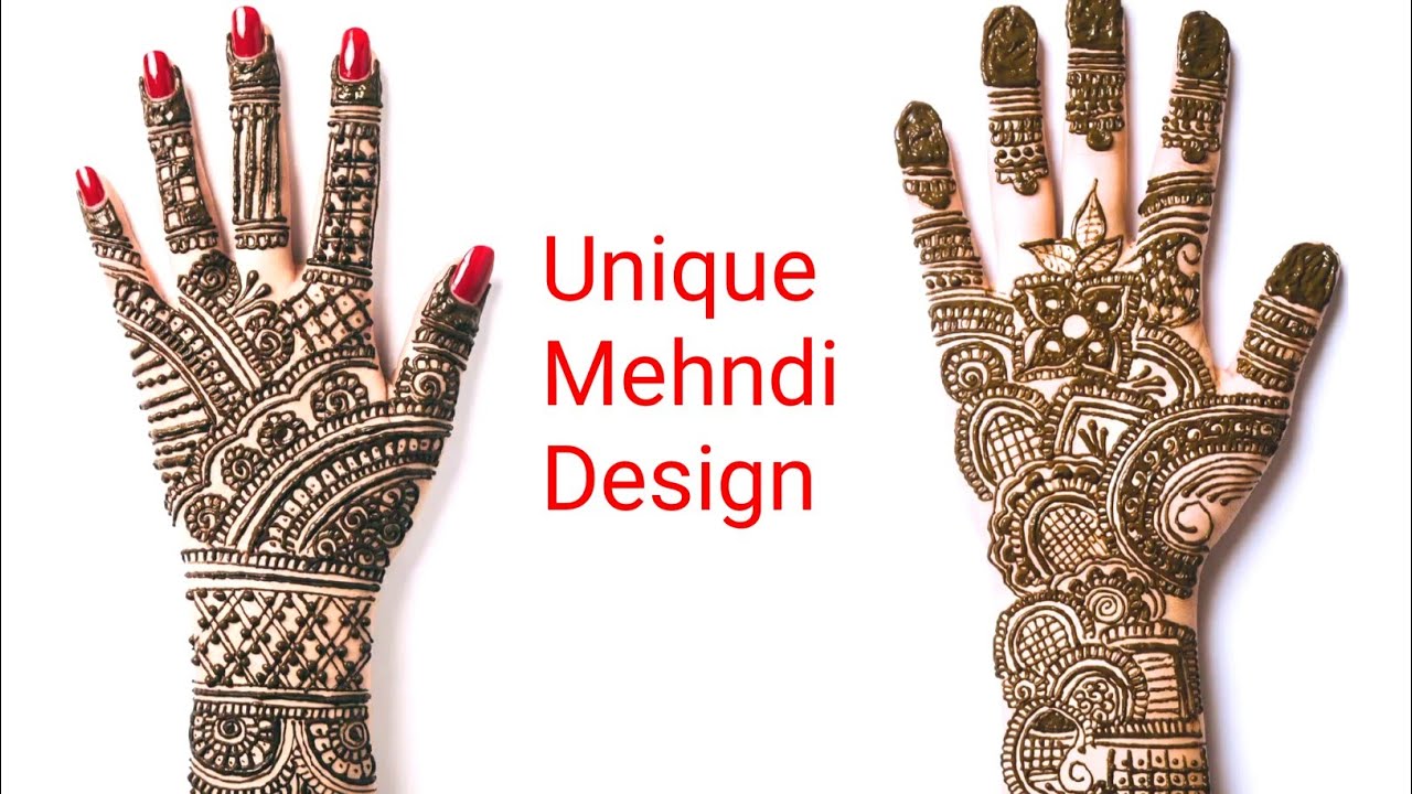 Dulhan ke liye sabse Unique MehndiDesign | Latest Bridal Henna​ Ye Design dekhte hi pasand aa jayega