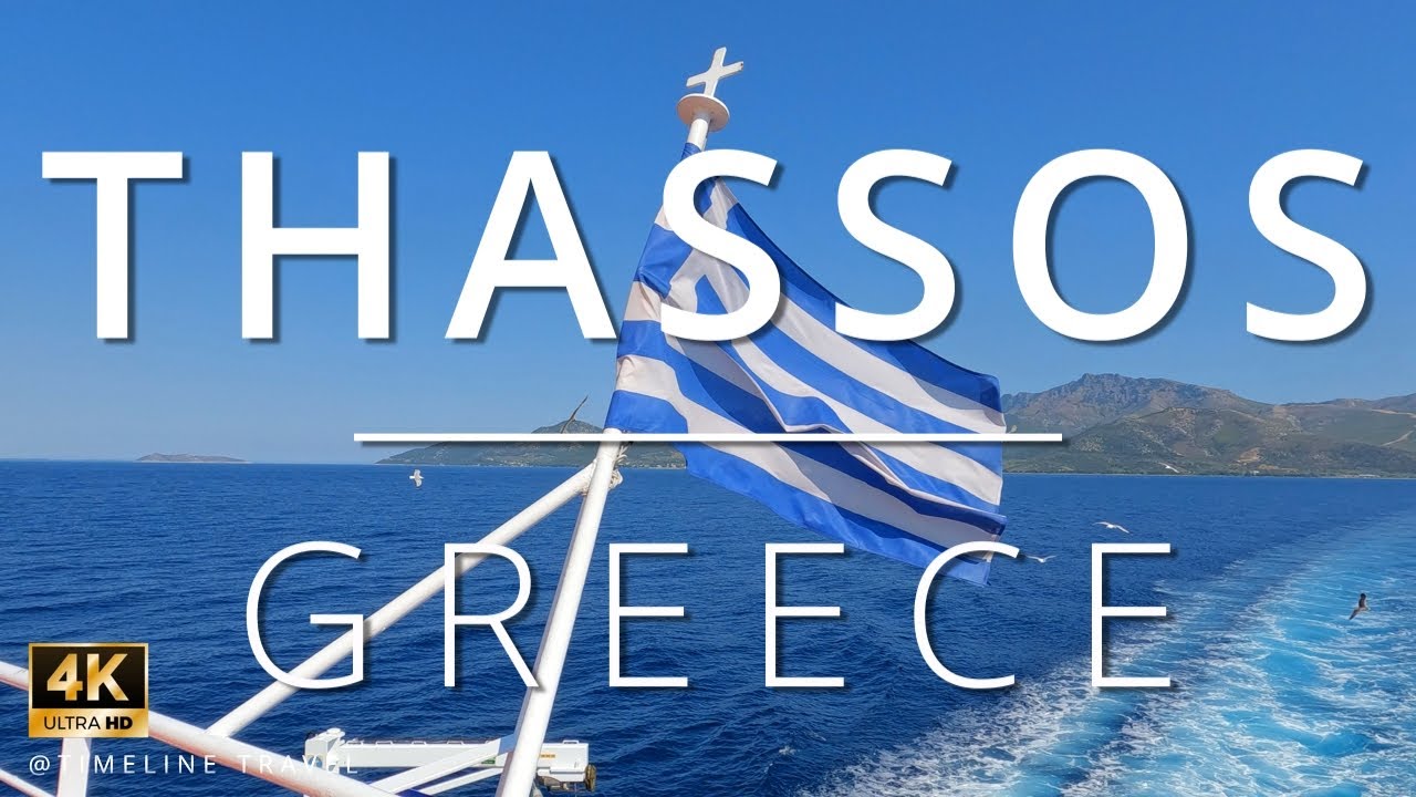 Thassos Greece 🇬🇷 | Paradise Beach & Island Highlights in 4K | Best Things to Do #timelinetravel