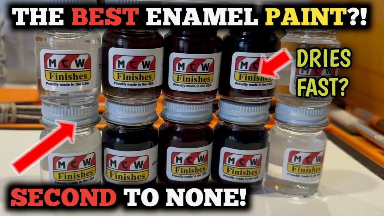 Why This Is the BEST Enamel Paint on the Market?! I Can PROVE It!
