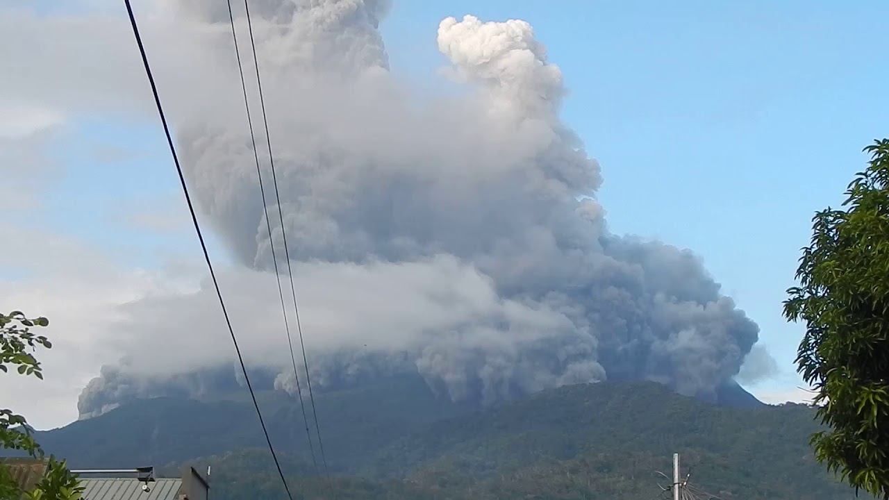 Bulusan Eruption (Phreatic Type Eruption)