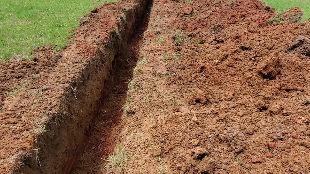 Digging electric ditch