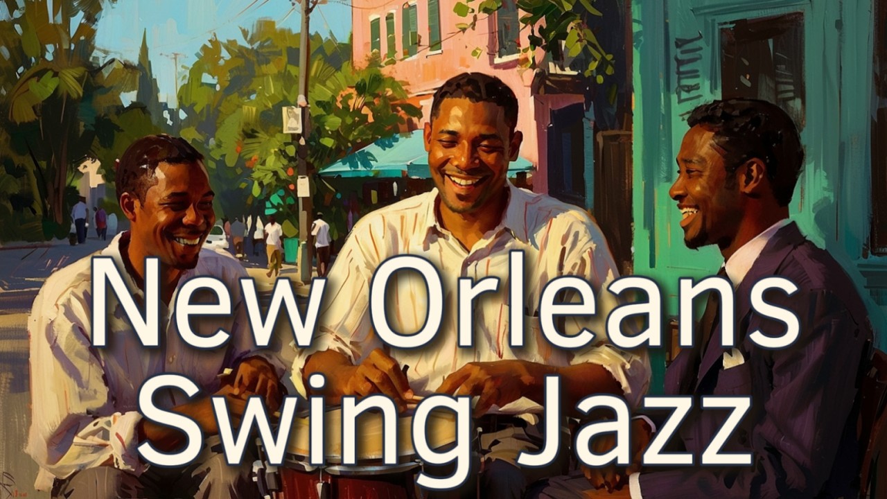 New Orleans Swing Jazz✨[1920s, Vintage, Big Band] Royal Street in the Jazz Age