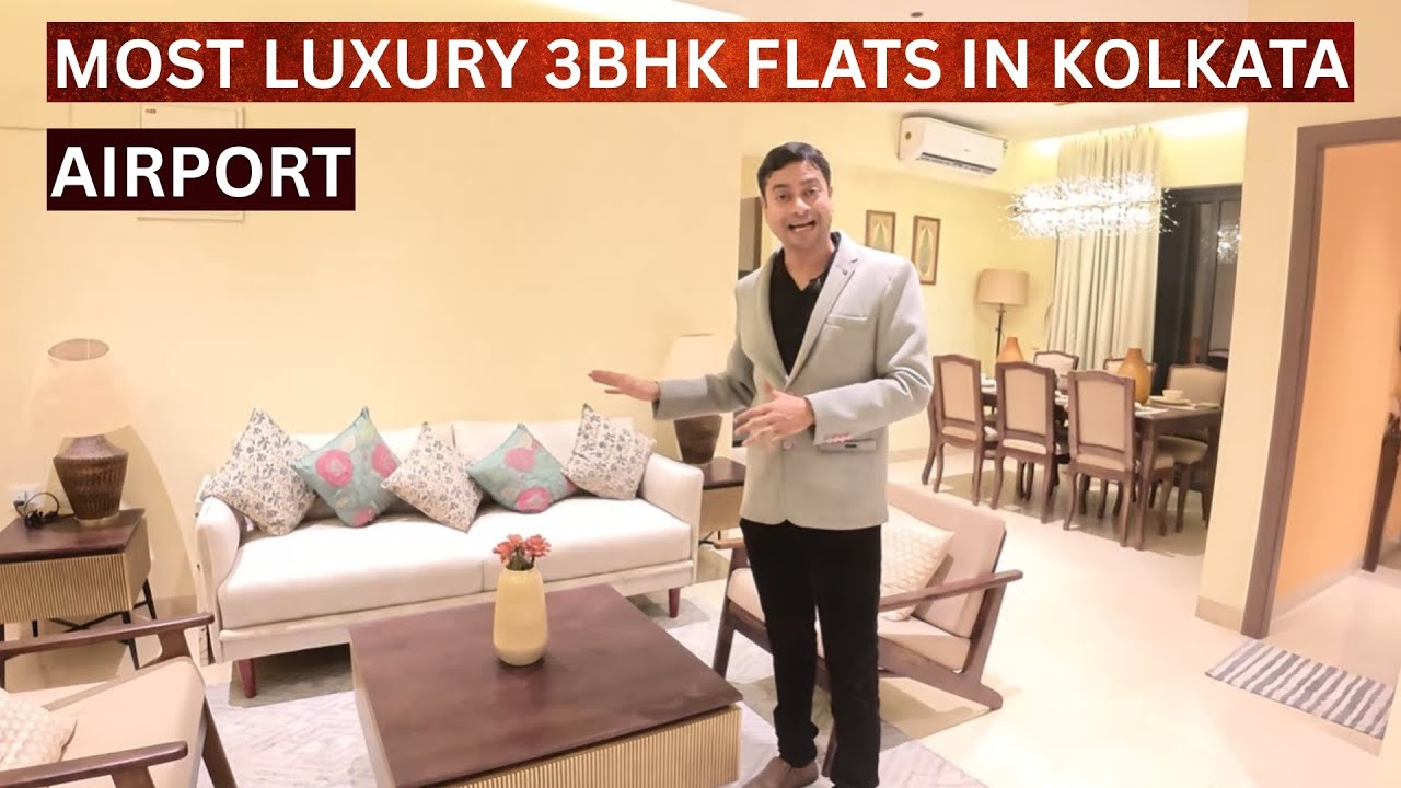 Роскошные 3-комнатные квартиры в Калькутте на улице Джессор Роуд, рядом с аэропортом | Недвижимос...