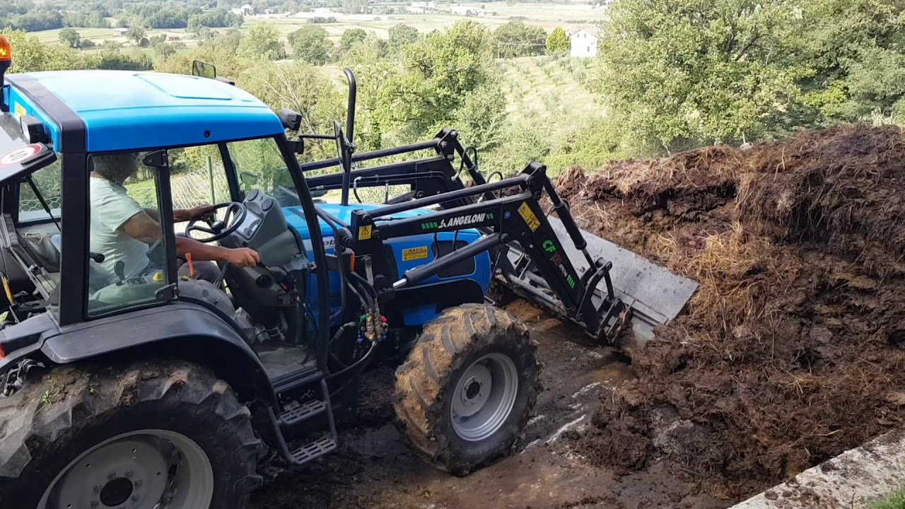 Carico letame 2018|Globus 65 top|New Holland tl 80|Pt.1