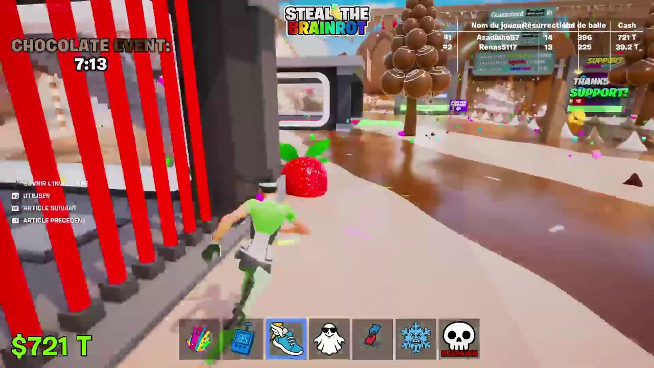 J'ouvre un lucky rot secret chocolat