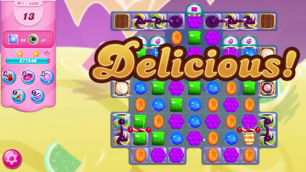 Candy Crush Saga Level 8300 NO BOOSTERS (third version)