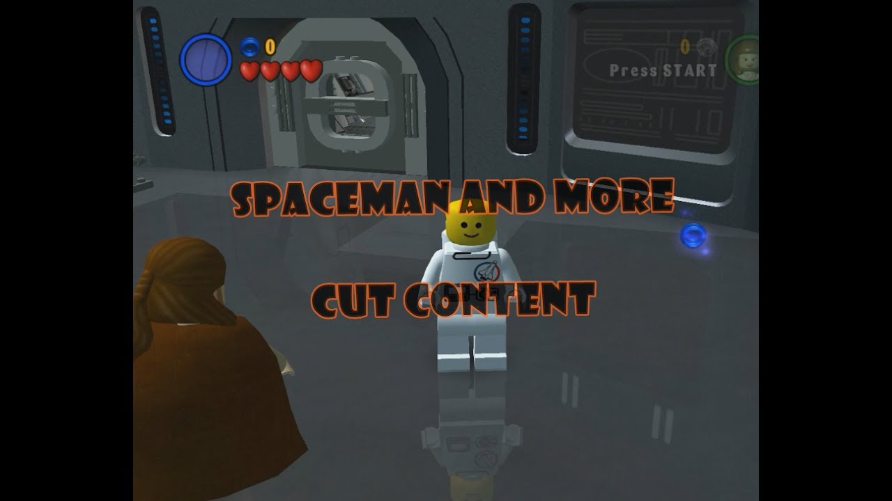 Lego Star Wars - Cut content (PS2)