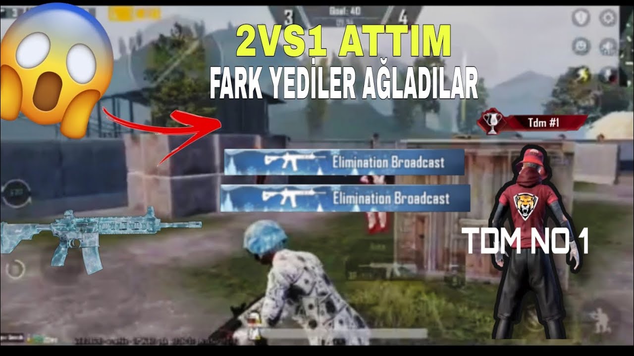2🆚1 ATTIM FARK YEDİLER