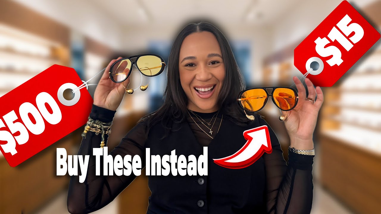 Не переплачивайте 500 долларов &mdash; подделки дизайнерских солнцезащитных очков против оригиналов