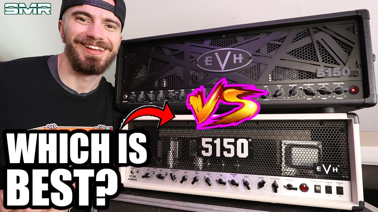 EVH ICONIC VS. EVH STEALTH AMP SHOOTOUT!