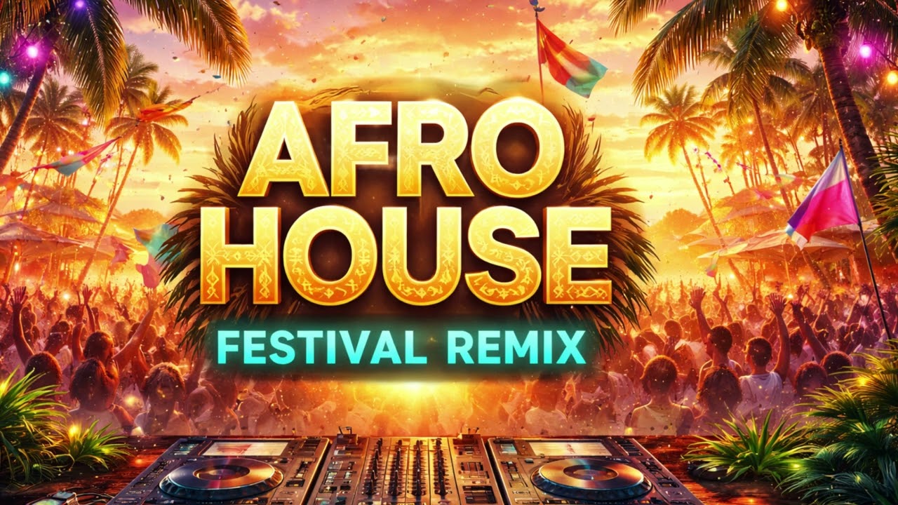 Afro House Festival Remix Summer Instrumental DJ Mix