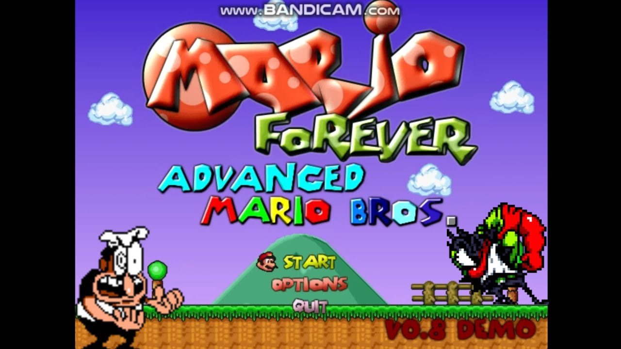 Mario Forever Advanced Mario Bros v0.8 Demo / ( World 1&2 )
