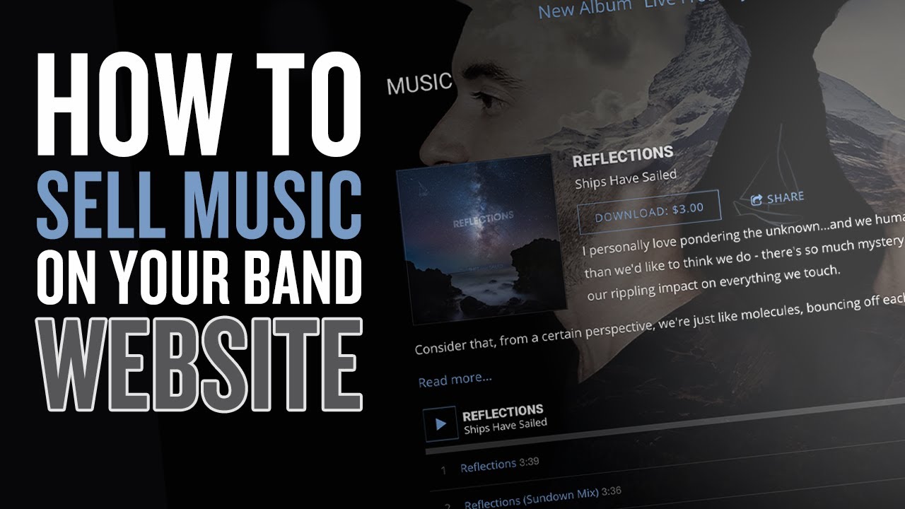 How To Sell Music On Your Band Website - TUTORIAL