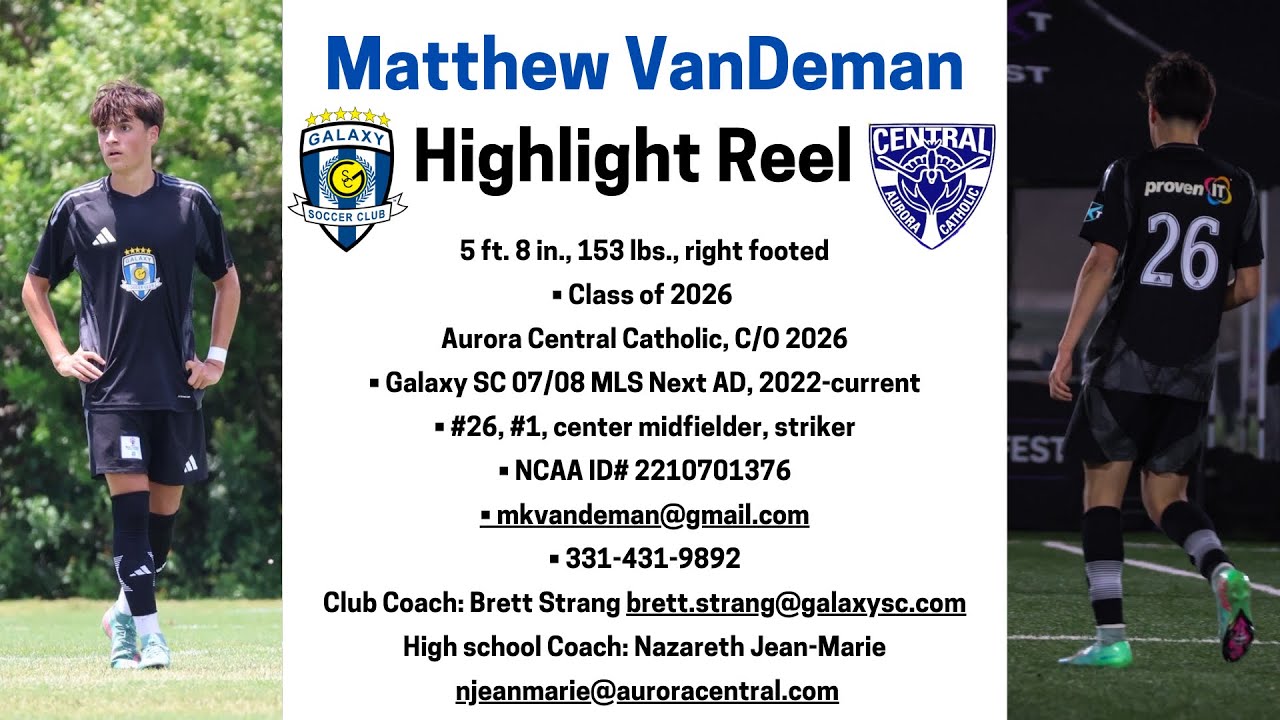 Matthew VanDeman C/O 2026 Highlights