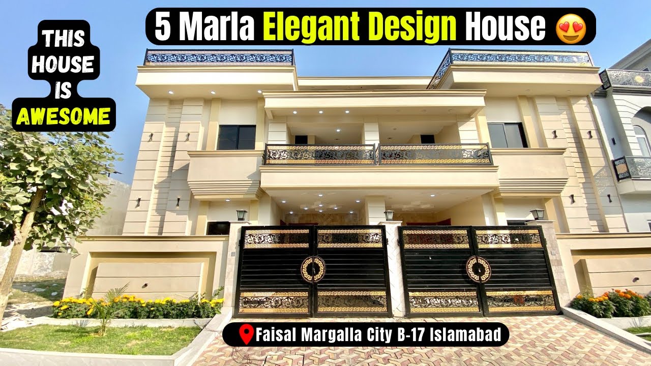5 Marla Single Unit Beautiful House 😍 | Faisal Margalla City B17 Islamabad | #b17islamabad 