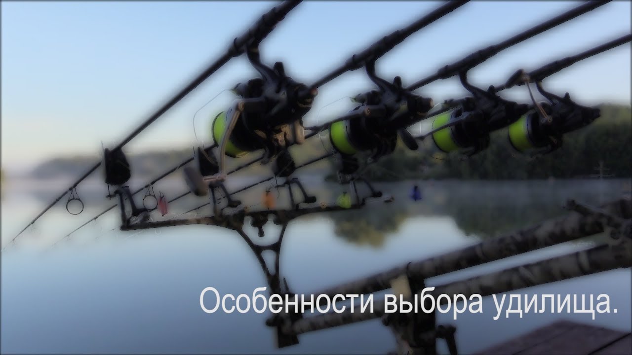 Особенности выбора удилища